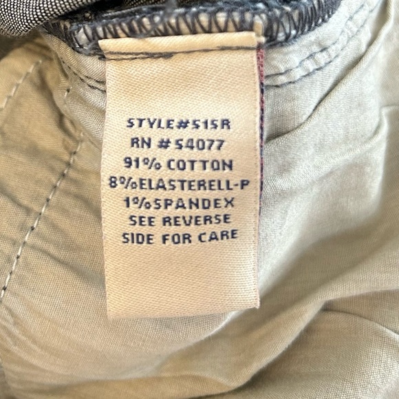 Cabi Sz 4 Womens Cropped Bootcut Flare Jeans Mid Rise Dark Wash Stretch 515R - Picture 7 of 7